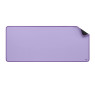 Logitech Desk Mat - Studio Series, Multifunctional Large Desk Pad, Extended Mouse Mat, Office Desk Protector with Anti-Slip Base, Spill-Resistant Durable Design, in Lilac Color